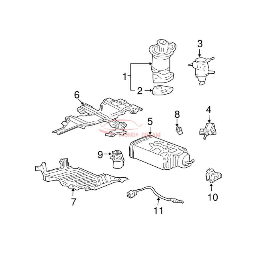 Sensor oxygen (36531-PVF-A01) - 2