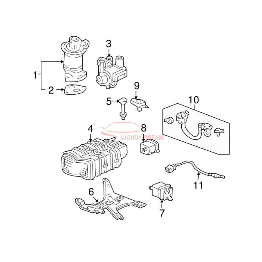 Sensor oxygen (36531-RCA-A02) - 3