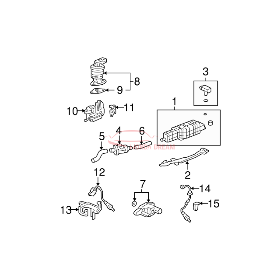 Sensor oxygen (36531-RME-A01) - 2