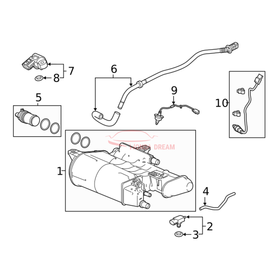 Sensor oxygen (36531-RPY-G01) - 2