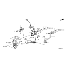 Sensor oxygen (36531-RTW-003)