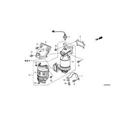 Sensor oxygen (36531-RX0-A01)