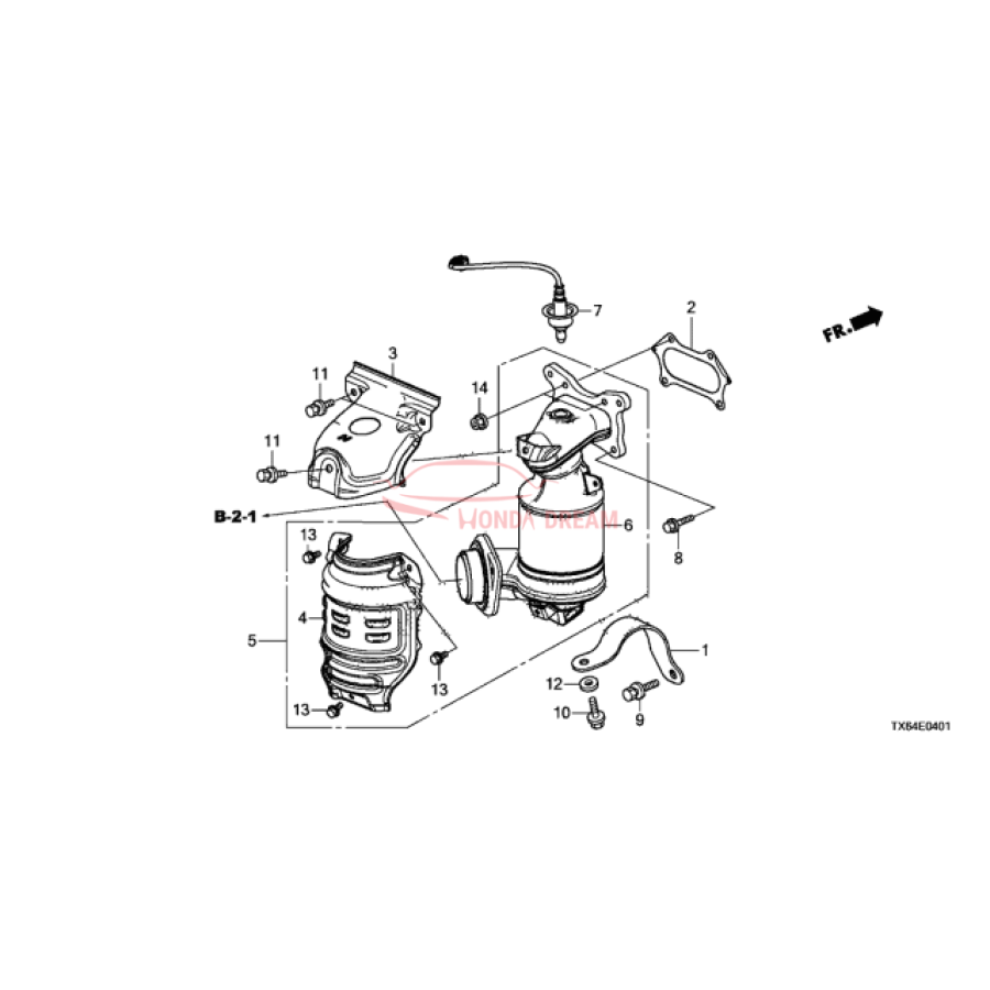 Sensor oxygen (36531-RX0-A01) - 1