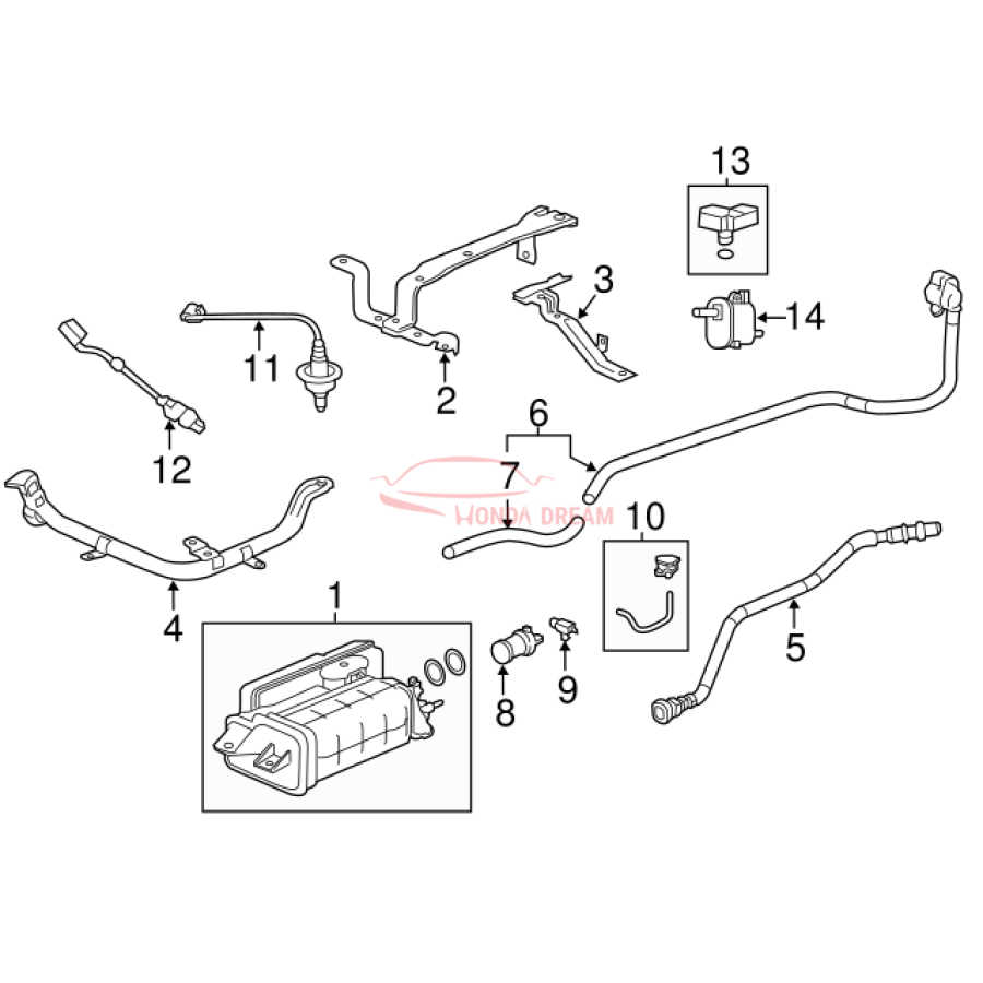 Sensor oxygen (36532-5LA-A01) - 2