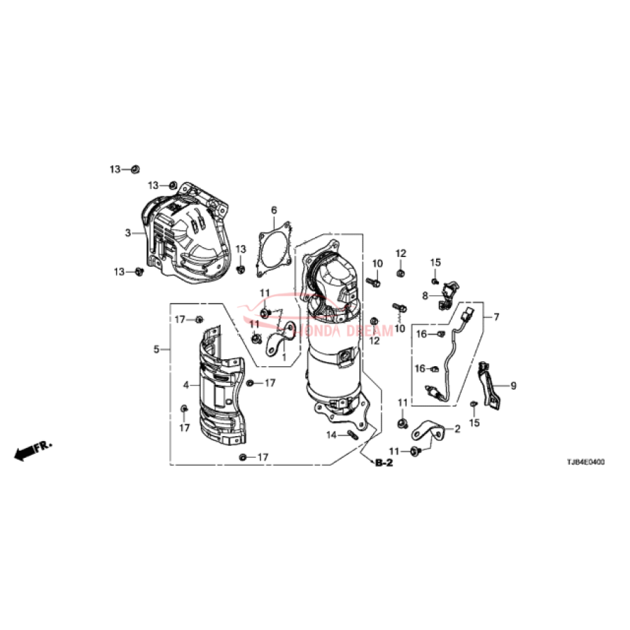 Sensor oxygen (36532-6B2-A01) - 1