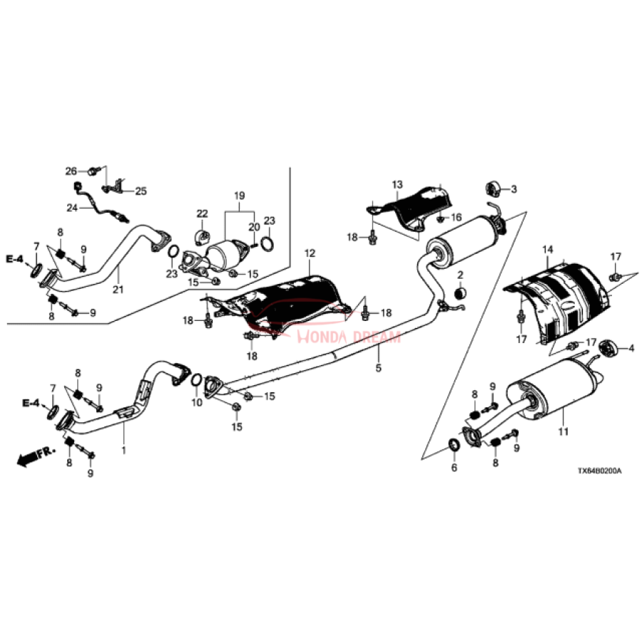 Sensor oxygen (36532-R1B-A01) - 1