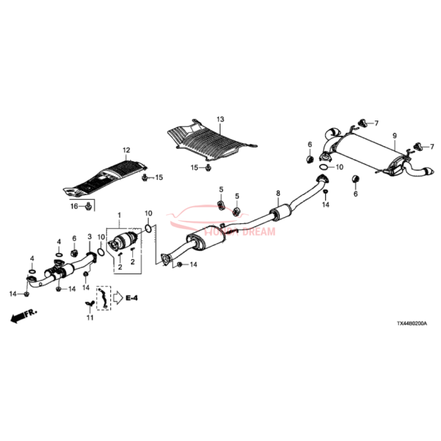 Sensor oxygen (36532-R8A-A01) - 3