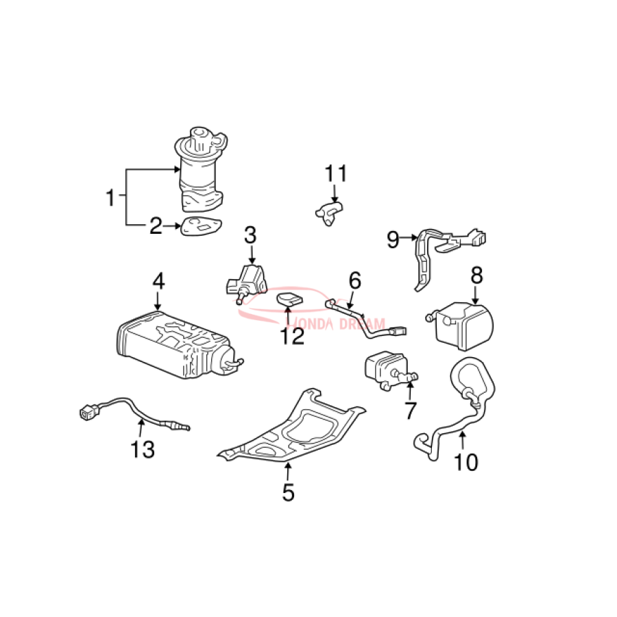 Sensor oxygen (36532-RJA-004) - 2