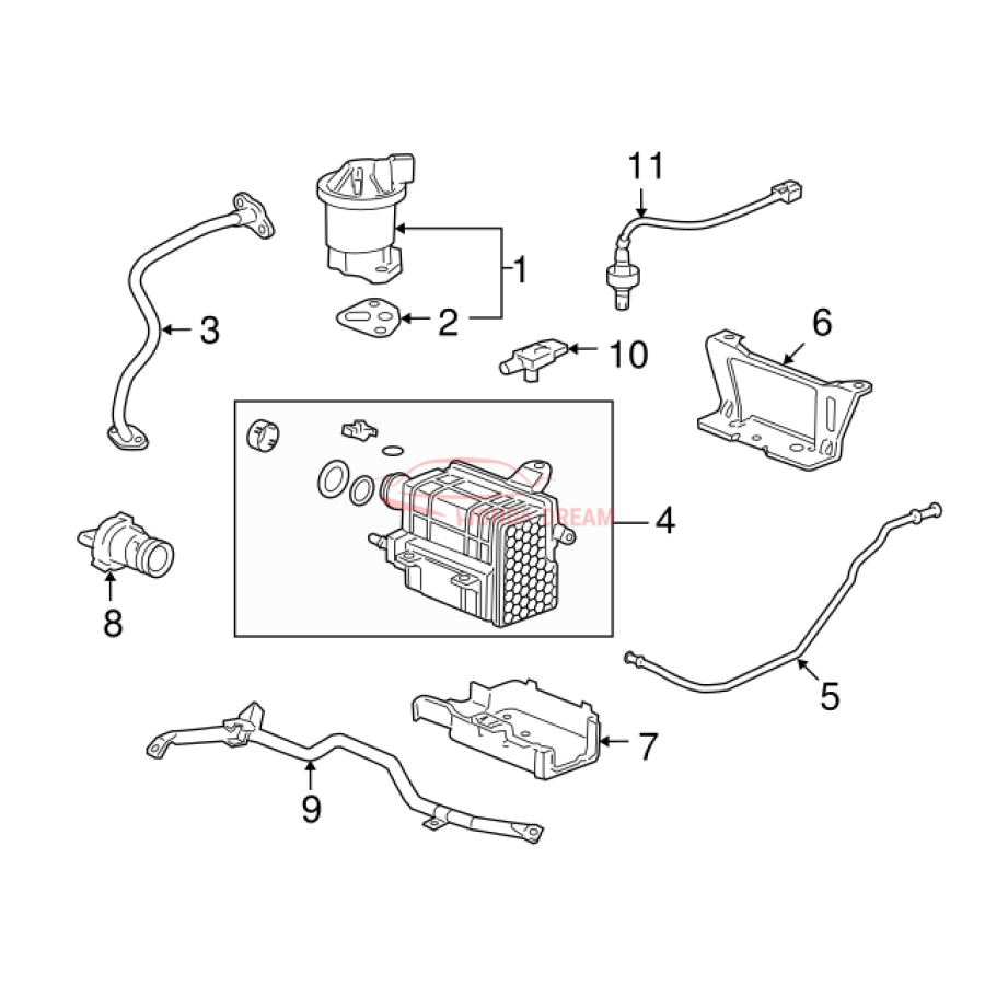 Sensor oxygen (36532-RRA-004) - 3