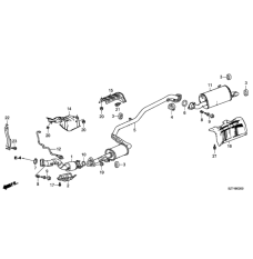 Sensor oxygen (36532-RTW-G02)