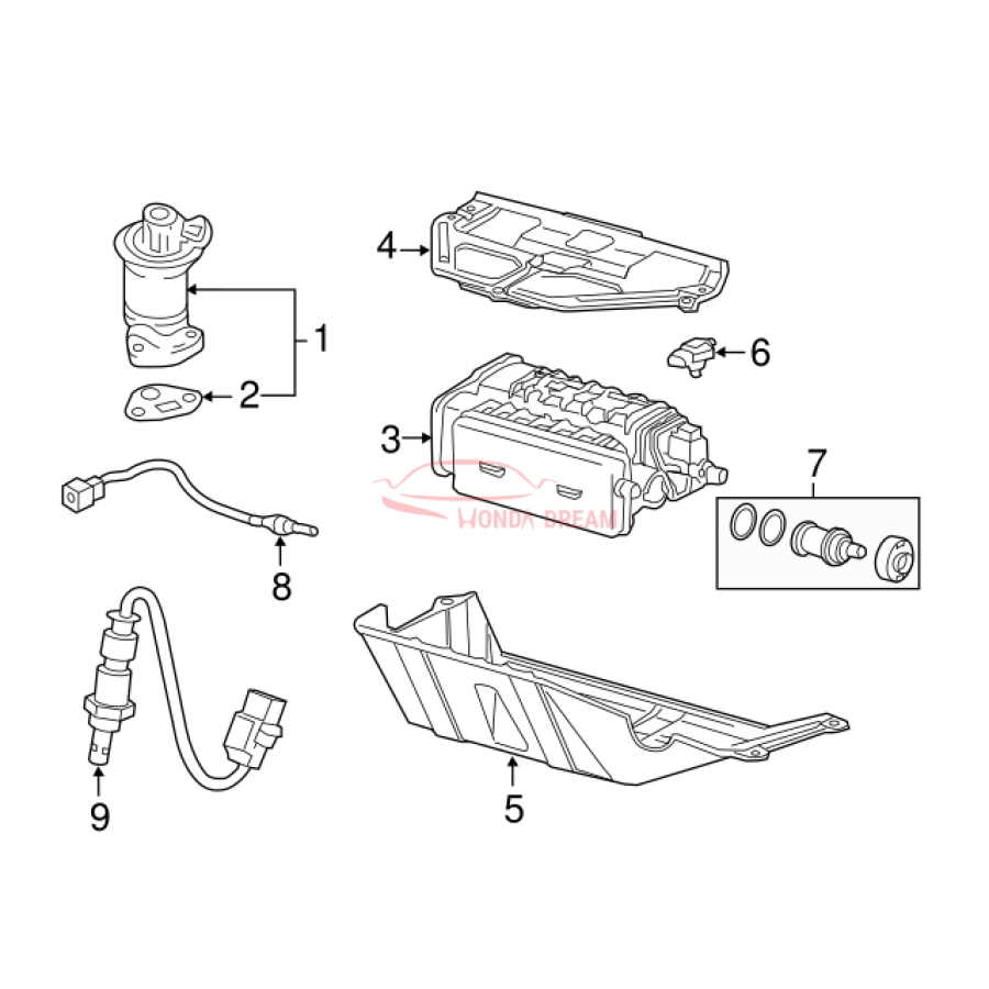 Sensor oxygen (36532-RV0-A01) - 2