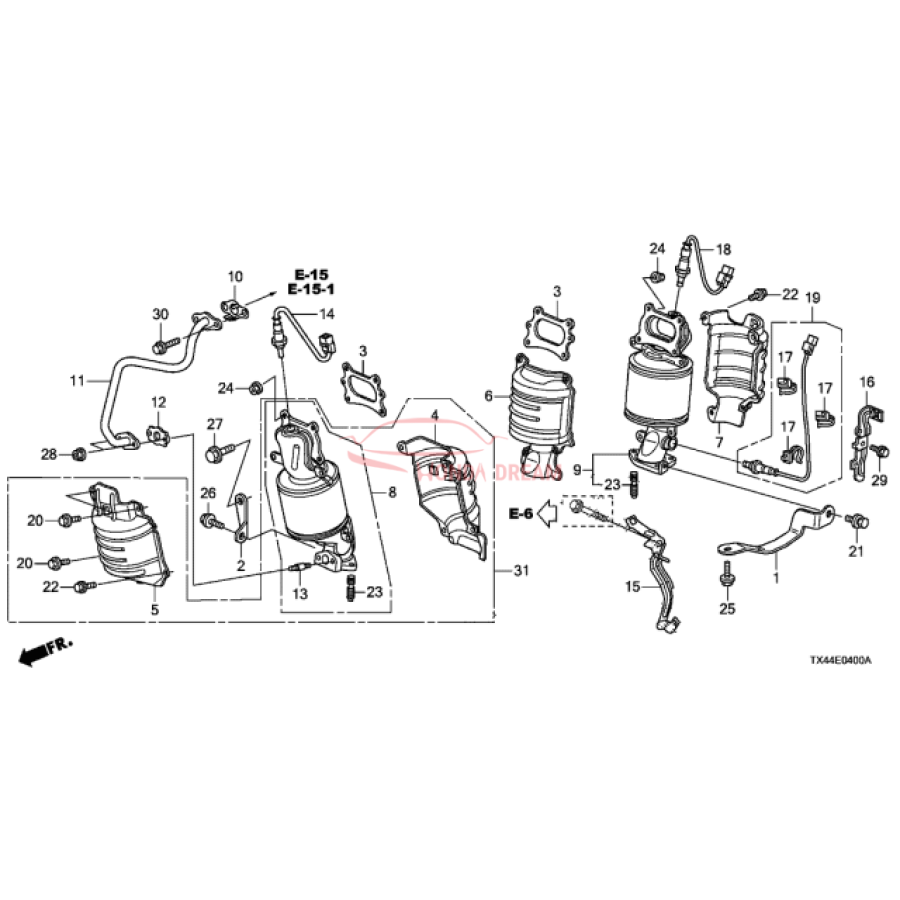 Sensor oxygen (36541-5G0-A11) - 1