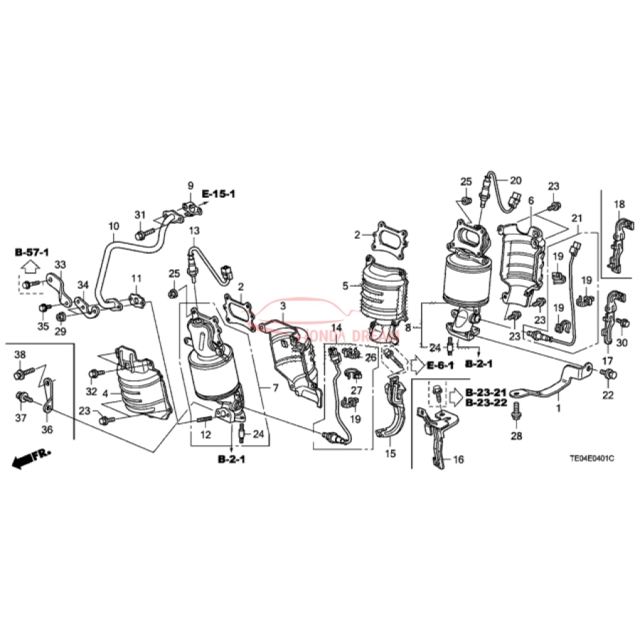 Sensor oxygen (36541-R70-A01) - 3