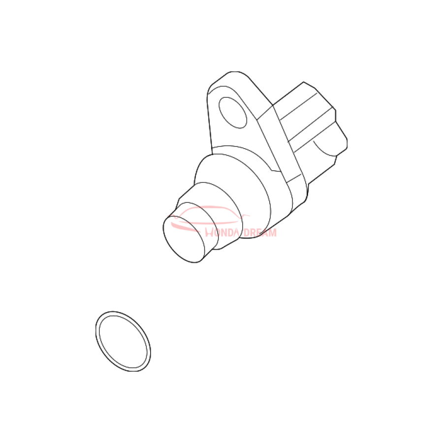 Crankshaft position sensor (37500-5Y3-J01) - 1