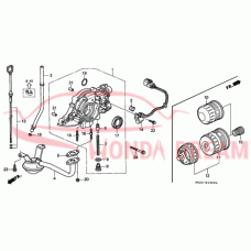 Crankshaft position sensor (37500-P2F-A01) - 3