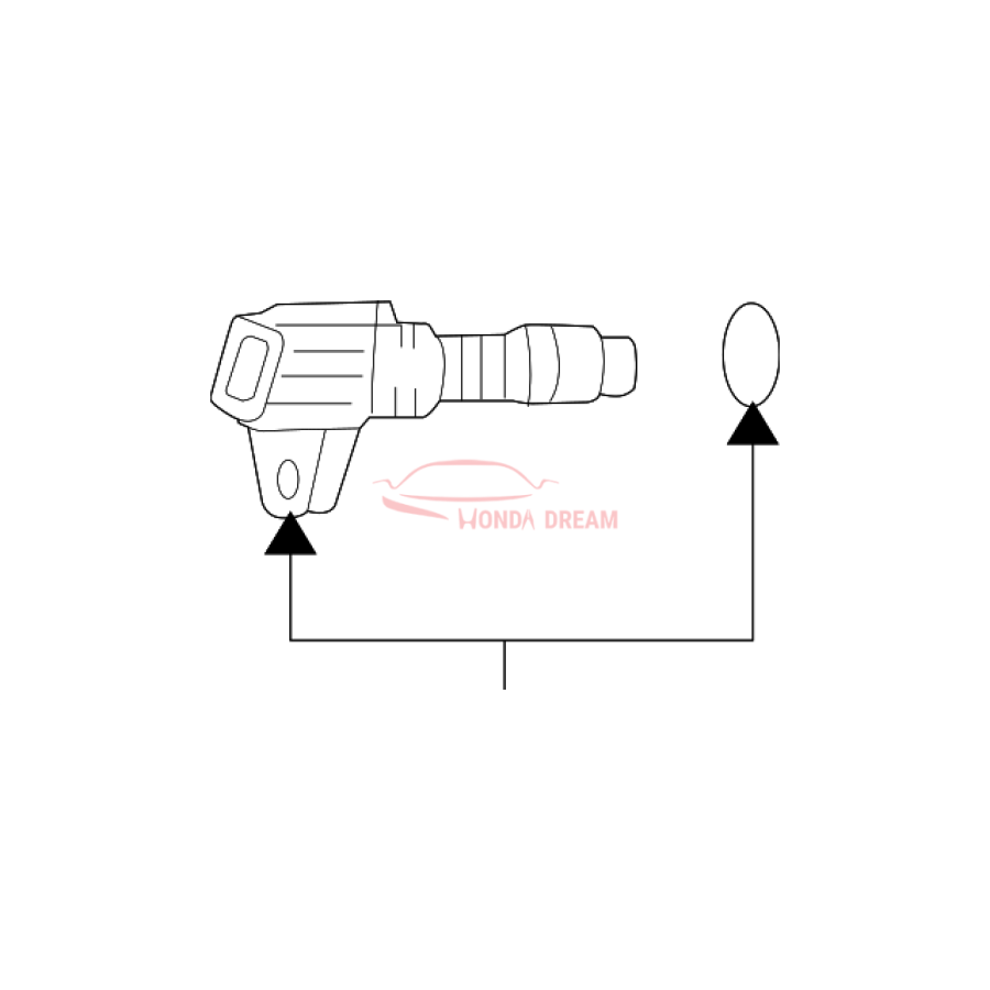 Crankshaft position sensor (37500-RAA-A01) - 1