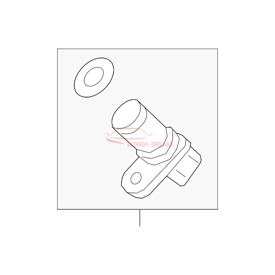 Crankshaft position sensor (37500-RB0-006) - 1