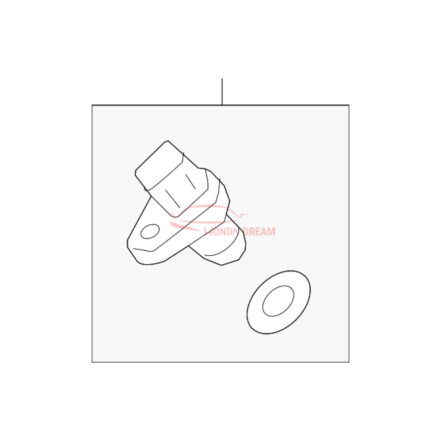 Camshaft position sensor (37510-5A2-A01) - 1