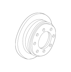 Disk, Rear Brake (42510-S87-A00)