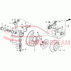 Disk, Rear Brake (42510-SE0-010) - 4