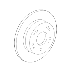 Disk, Rear Brake (42510-SNA-A01)