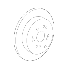 Disk, Rear Brake (42510-SXS-A00)