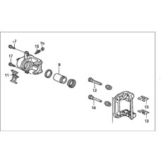 Caliper Sub-Assembly, Right Rear (43018-SCV-A00)