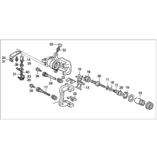 Caliper Sub-Assembly, Right Rear (43018-SDC-A00)