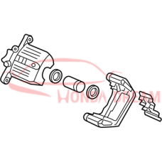 Caliper Sub-Assembly, Right Rear (43018-SJA-010) - 3