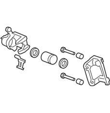 Caliper Sub-Assembly, Right Rear (43018-T0A-A00)