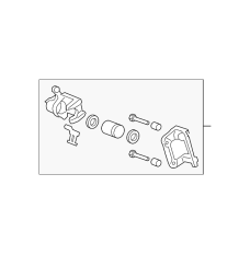 Caliper Sub-Assembly, Right Rear (43018-T0A-A02)