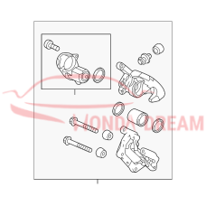 Caliper Sub-Assembly, Right Rear (43018-T7A-020) - 4