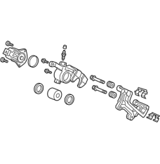 Caliper Sub-Assembly, Right Rear (43018-TLA-A00)