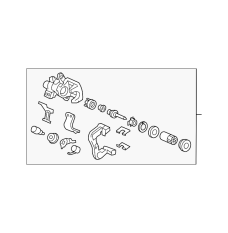 Caliper Sub-Assembly, Right Rear (43018-TR0-A02)