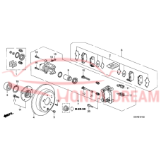 SET,PAD RR (AXS38 (43022-S3V-A03) - 3