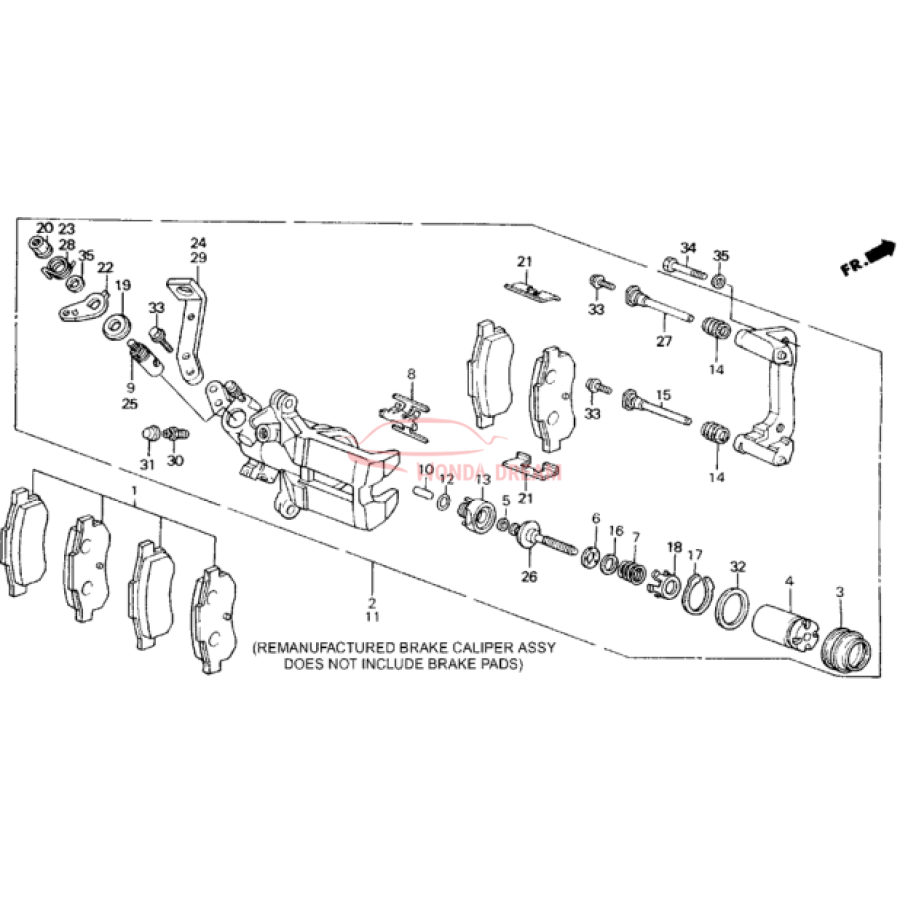 SET,PAD (7CLP) (43022-SE0-931) - 2