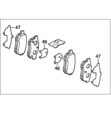 SET PAD (9CLP) (43022-SF1-000)