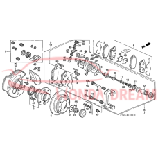 SET,PAD RR (7CLP- (43022-SR2-040) - 3