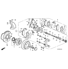 SET,PAD RR (7CLP- (43022-SR3-516)