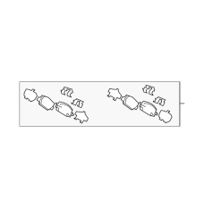 SET,PAD RR (43022-TLA-A11)