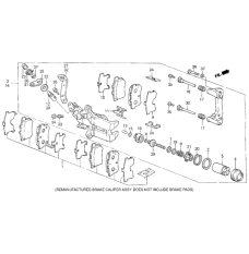 Piston, Rear Brake Caliper (43215-SG0-003)