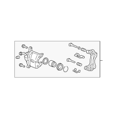 Caliper Sub-Assembly, Right Front (45018-SNC-000)