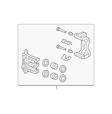 Caliper Sub-Assembly, Right Front (45018-T0A-A00)