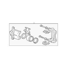 Caliper Sub-Assembly, Right Front (45018-T2G-030)