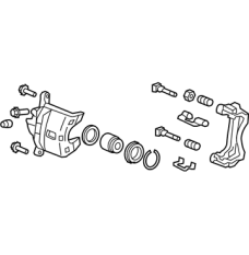 Caliper Sub-Assembly, Right Front (45018-TLA-A00)