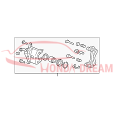 Caliper Sub-Assembly, Right Front (45018-TLA-A01) - 4