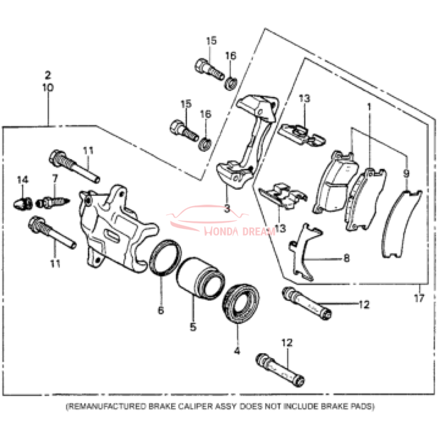 SET,PAD FR (45022-692-670) - 2