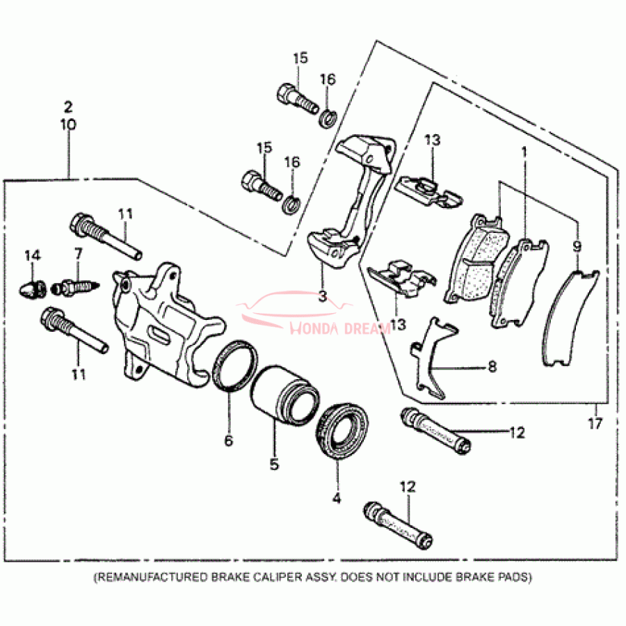 SET,PAD FR (45022-692-672) - 1