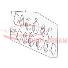 SET,PAD FR (FSX19 (45022-S0X-415) - 4