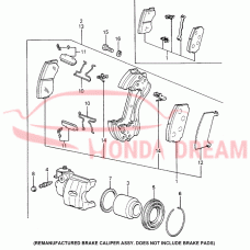 SET,PAD (TYPE F) (45022-SA3-N52) - 3